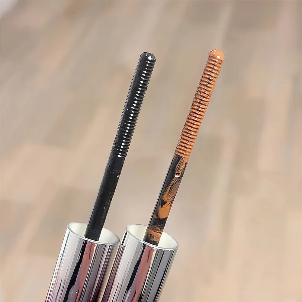 Black Metal Bar Type Head Mascara 3D Lengthens Eyelashes Extra Volume Waterproof Natural Lashes Female Makeup Korean Cosmetics