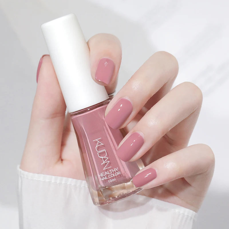 1PC 10ml Glass Bottle Colorful Nail Polish For Nails Nail Art Varnish Fashion DIY Design Manicure No Need Lamp Autumn Winter