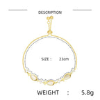 Luxury Fine Bracelet for Women Girls Fashion Flower Planet Shiny Zirconia Bracelet Charms Accessories Jewelry Set Party Gifts