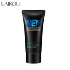 Men's facial Cleanser Rich Foam Deep Clean Remove Grease Improve Oily Face Wash Cream Gentle Moisturizing Remove Blackhead