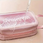7-piece beauty set, makeup tools, 1 powder puff, 2 cleansing brushes, 3 hair bands, 1 makeup bag.