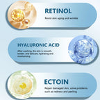Moisturizing Face Lotion, Day and Night Cream with Hyaluronic Acid and Niacinamide, Double Repair, Moisturizer for Face