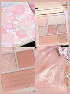 Cement Grey Black Eye Shadow Palette Makeup Eyes Glitter Contour Pigments Palette Pearly Shimmer Fashion Korean Shadow Makeup