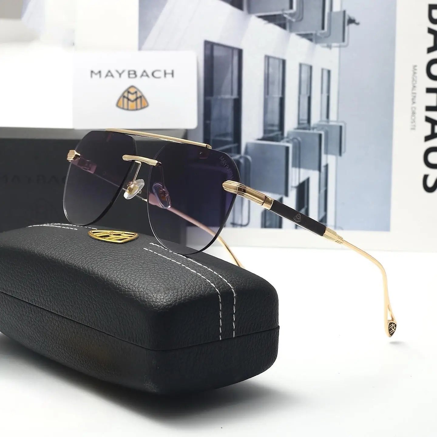 Car High-End Luxury Sunglasses Maybach S Class Men Fashion Goggles