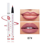 Liquid Lipliner Pencil Matte Soft Lip Liner Stick Long Lasting Lips Cosmetic Tools Quick Drying Smudge Proof Natural Lipstick