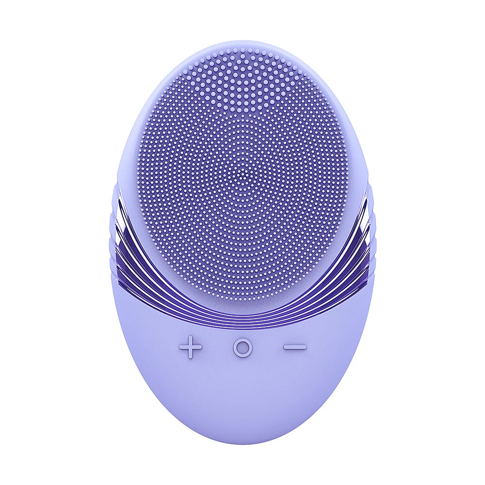Portable Silicone Waterproof Rechargeable Face Wash Brush, 5 Cleansing Modes, Electric Deep Cleaning for Men & Women
