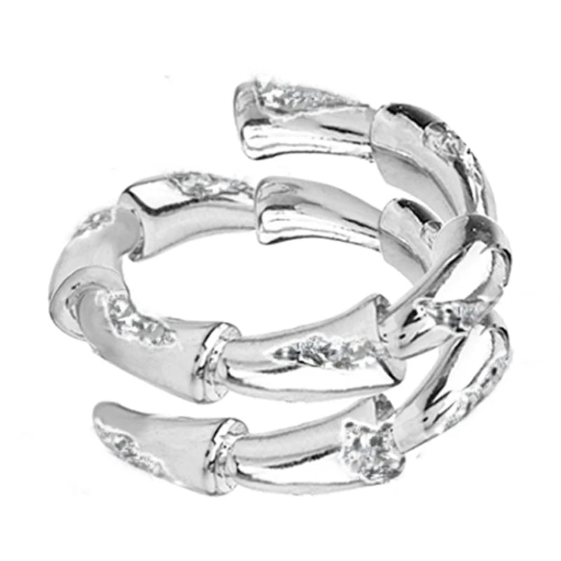 MASW Hip Hop Punk Style Finger Ring For Women Female Gifts Original Design Fashion Jewelry High Quality Metal Ring Hot Sale