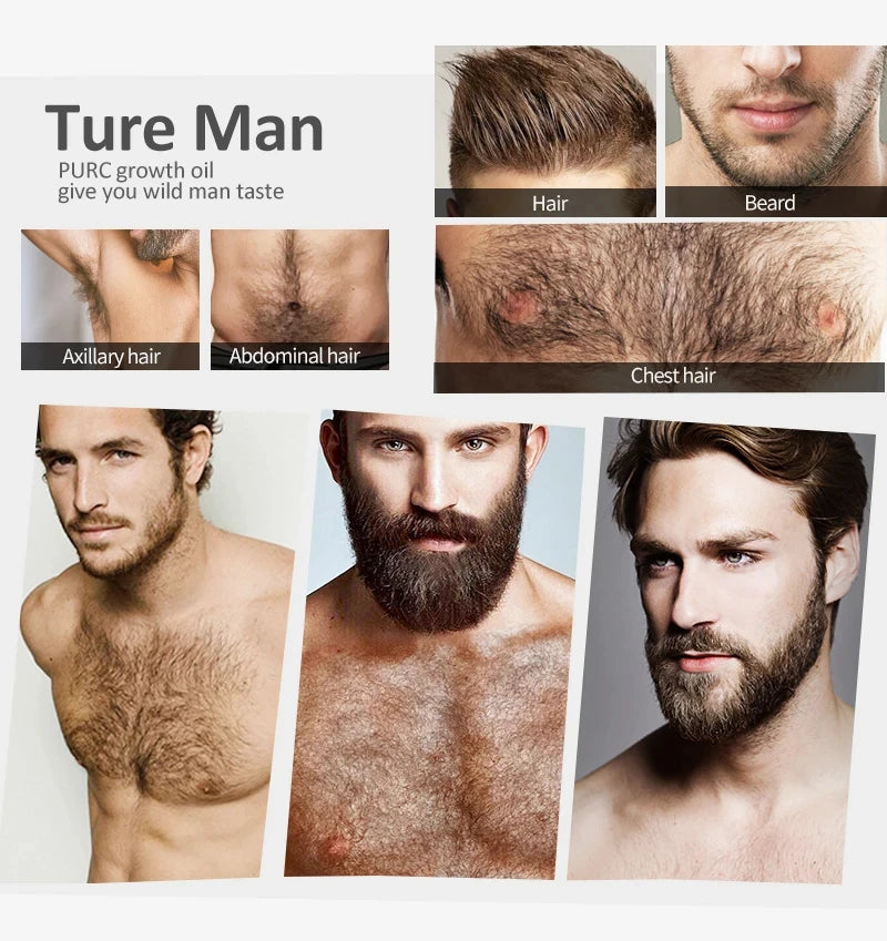 Natural Beard Care Essential Oil 30ml,Deeply Moisturizes Nourishes Beard,Smooth & Glossy for Men Fuller Thicker Styling Care