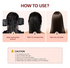 Hair Glaze Super Gloss Color Conditioning Gloss Rinse Out Semi-Permanent Hair Gloss that Enhances Color Nourish and repair Easy