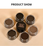 6 Colors Long-lasting Eyebrow Enhancers Makeup Waterproof 3D Natural Eye Brow Pomade Eyebrow Gel With Brush Professional Makeup