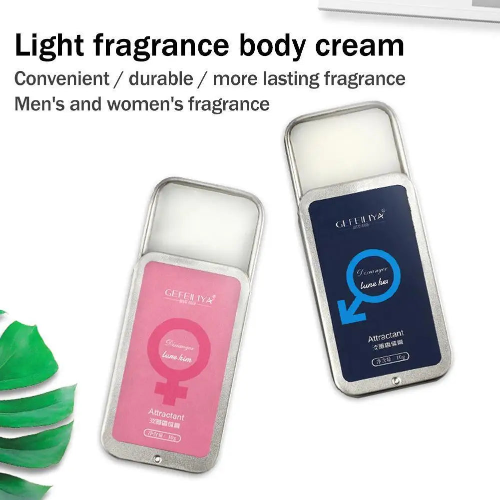 Solid Balm Pheromone Solid Perfume For Men Women Lady Female Parfum LongLasting Fresh Flower Fragrance Deodorant Antiperspirants
