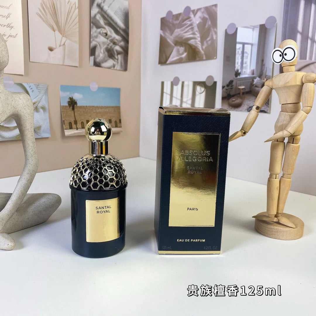 125ml Brand Original Cologne Eau De Parfum Lasting Rose Floral Scent Spray Women Perfumes Sandalwood Leather Men's Fragrance