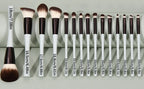 15 makeup brushes, high-quality synthetic foundation brushes, advanced makeup brush sets, professional makeup tools