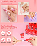 15ml Nail Blooming Gel, Blossom Spreading Effect Functional Gel, Easy to Apply for Nail Art Design Home Salon Manicure Pedicure