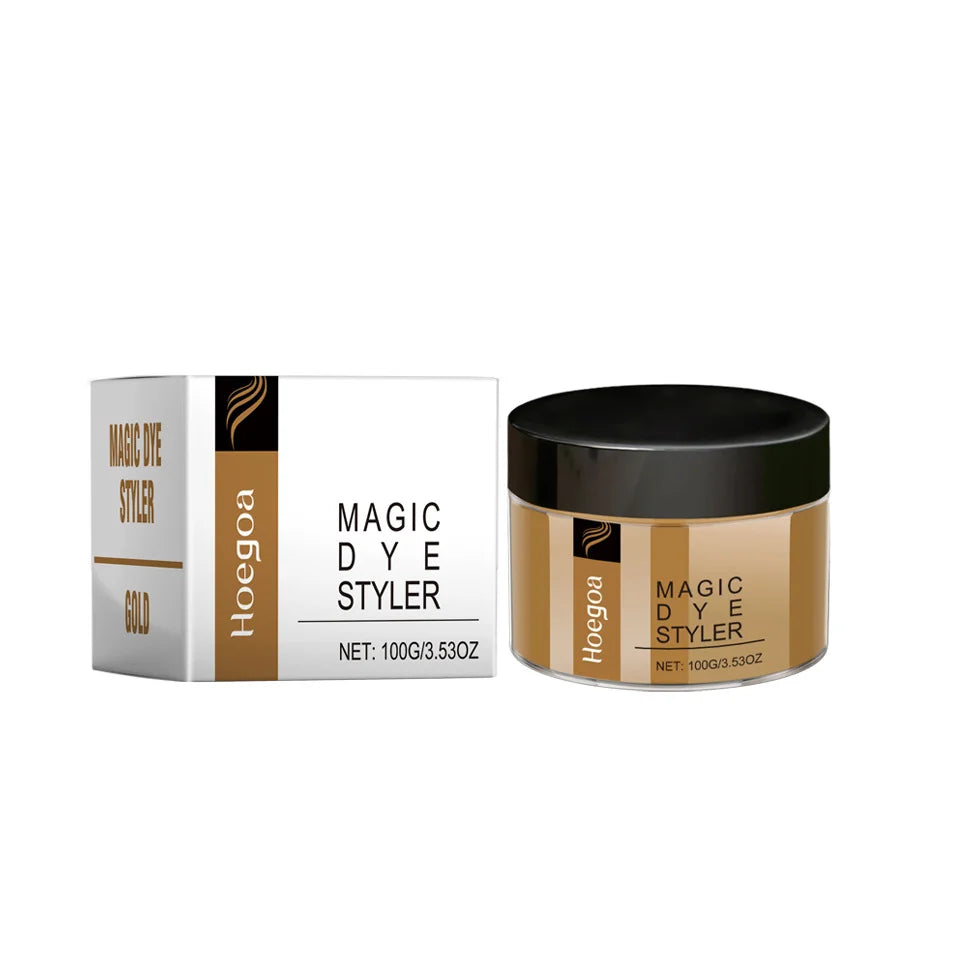 6 Colors Hair Color Wax Dye White Blue Brown Hair Natural Matte Nourish Long-Lasting Hair Coloring Styling Cream For Women Men