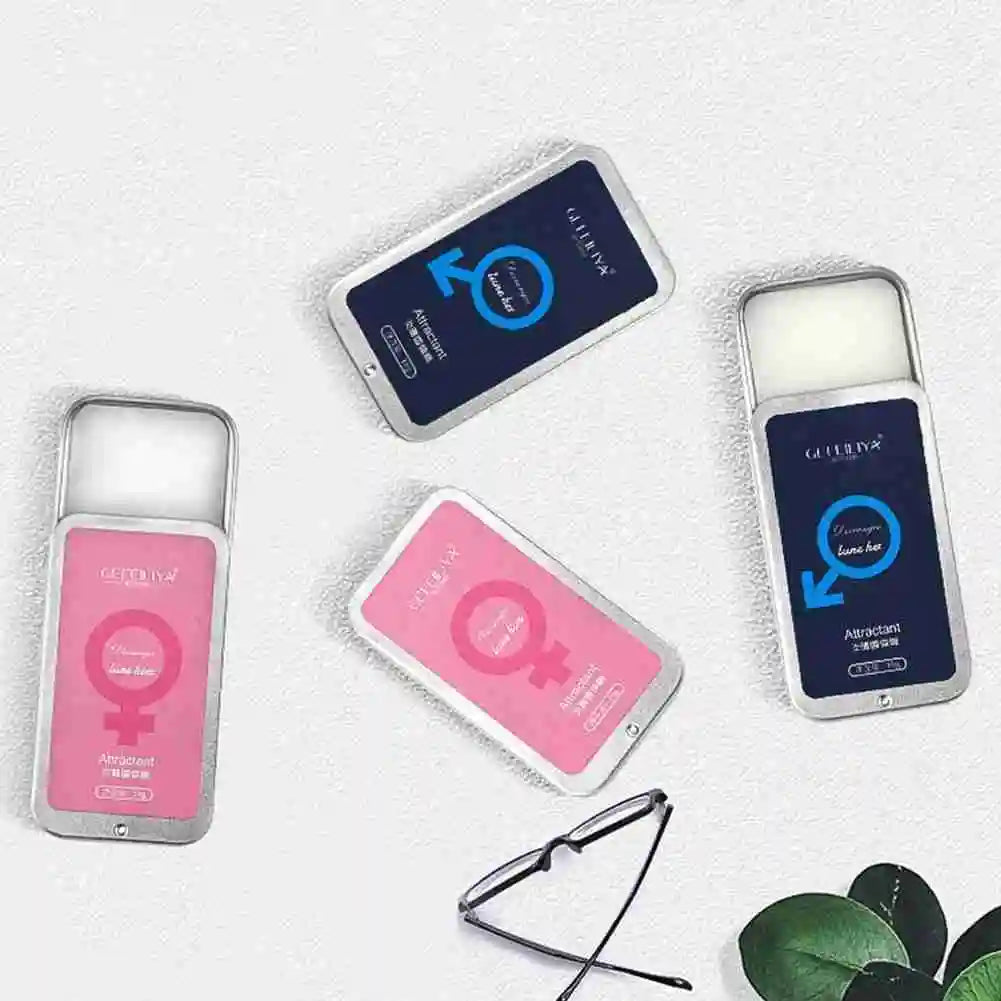 Solid Balm Pheromone Solid Perfume For Men Women Lady Female Parfum LongLasting Fresh Flower Fragrance Deodorant Antiperspirants
