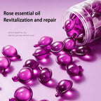 Hair Styling Serum Frizzy Dry Hair Rose Essence Oil Capsules Leave-in Anti Frizz Conditioner Repair Hair Care