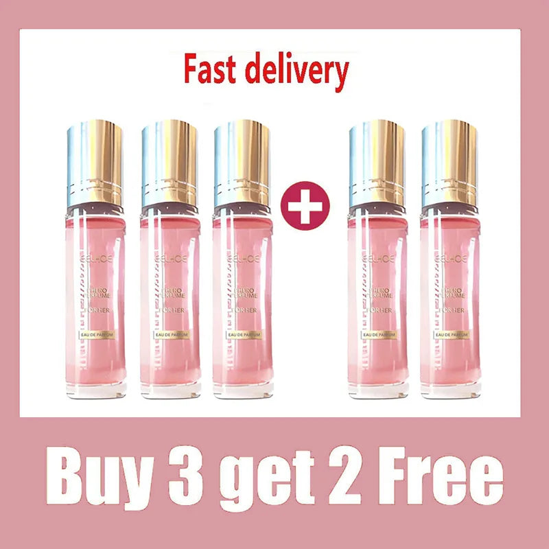 Alcohol-Free Pheromone Perfume Oil for Women to Attract Men,Excited Fragrance,Long Lasting Body Spray Flirting Dating Scent