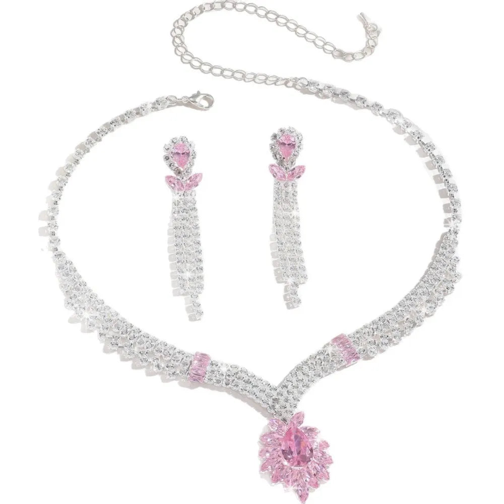 Women'S Fashion Accessories, Necklaces, Earrings, Jewelry Sets, Bridal Banquet Dress Sets, Chains And Accessories