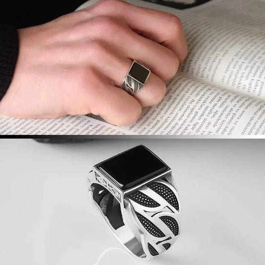 Minimalist and Fashionable Men's Ring Rings for Men Anillo Hombre Кольцо Anillo Bague Acier Inoxydable Luxury Mens Ring