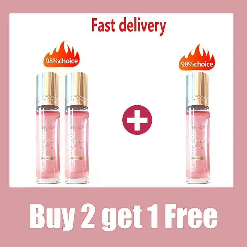 Alcohol-Free Pheromone Perfume Oil for Women to Attract Men,Excited Fragrance,Long Lasting Body Spray Flirting Dating Scent