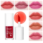 Fruity Water Lip Tin Lip Gloss Moisturizing Lip Glaze Long Lasting Lip Ink Face Lip Dual Purpose Liquid Lipstick Cosmetic Makeup