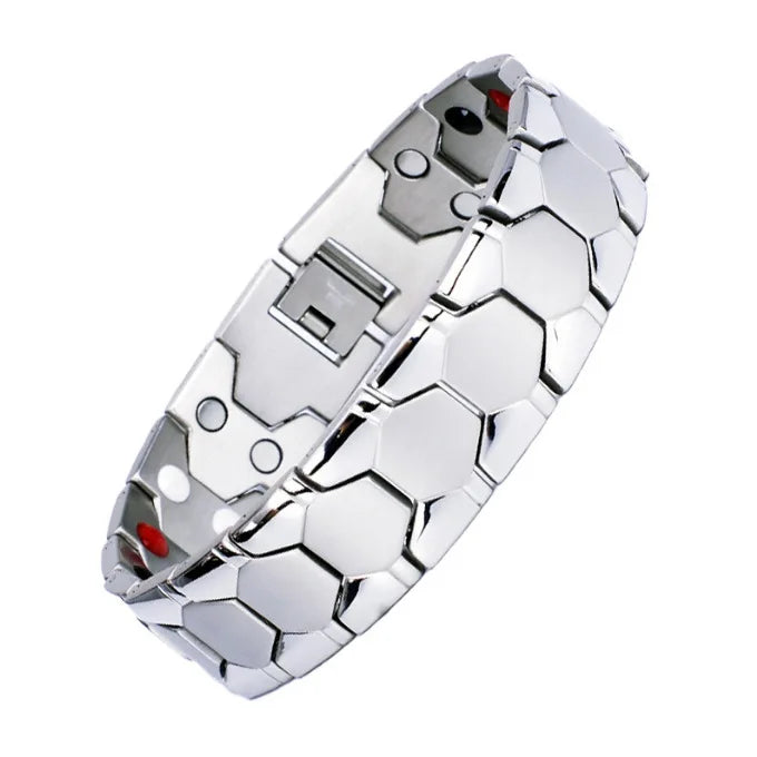 Men Braided Magnetic Bracelet Arthritis Health Energy Bracelet Male Gift Energy Therapy Magnets Bracelet for Men Wholesale