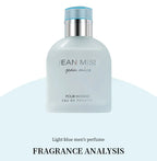 100ml Light Blue Eau De Parfum Pour Homme Lasting Orange Fougere Scent Spicy Woody Notes Charming Perfume for Men Dupes