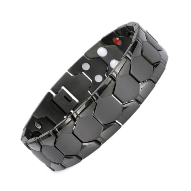 Men Braided Magnetic Bracelet Arthritis Health Energy Bracelet Male Gift Energy Therapy Magnets Bracelet for Men Wholesale