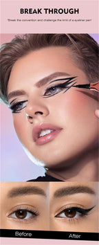 Waterproof Black Liquid Eyeliner Pen Ultra-Fine Anti Smudge Lasting Smooth Lying Silkworm Eyes Liner Pencils Eye Makeup Tools