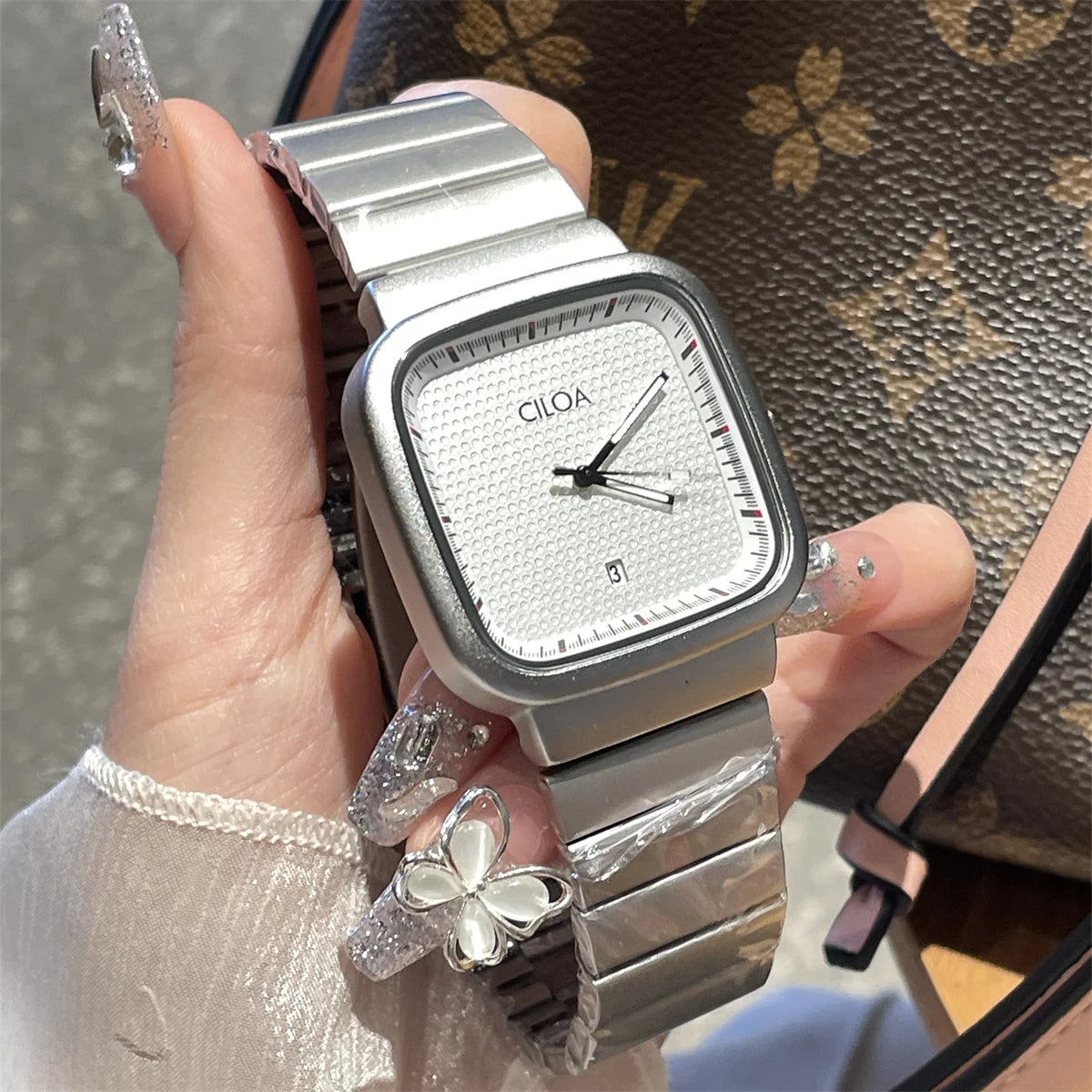 2025 hot selling men's watch trendy large dial watch for men high-end niche art  high-end watch