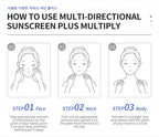 SPF 50+ Sunscreen Long Lasting & Waterproof Sun Protection Cream Moisturizing Non Sticky ultraviolet-proof For Face & Body