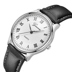 Luxury Mens Watches Top Brand Fashion Men's Quartz Watches Business Casual Leather Belt Male Wristwatches Clock reloj de hombre