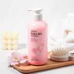 LAIKOU  Sakura Shampoo Repair Anti Split Ends Smooth Frizz Dry Hair