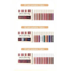Luxury Matte Lip Gloss Set 12 Waterproof Shades Non Sticky Long Lasting Lipstick Kit For Daily Party Makeup