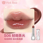 Pink Bear Water Essence Solid Lipgloss Moisturizing Mirror Lip Glaze LipSugar Light Lipstick Light Sensation Beauty Makeup