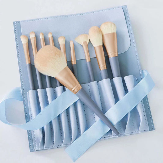 10 Pieces Of Makeup Brush Set, Full Set Of Soft Hair Makeup Powder Brush, Eye Shadow Brush, Beginner's Beauty Tools