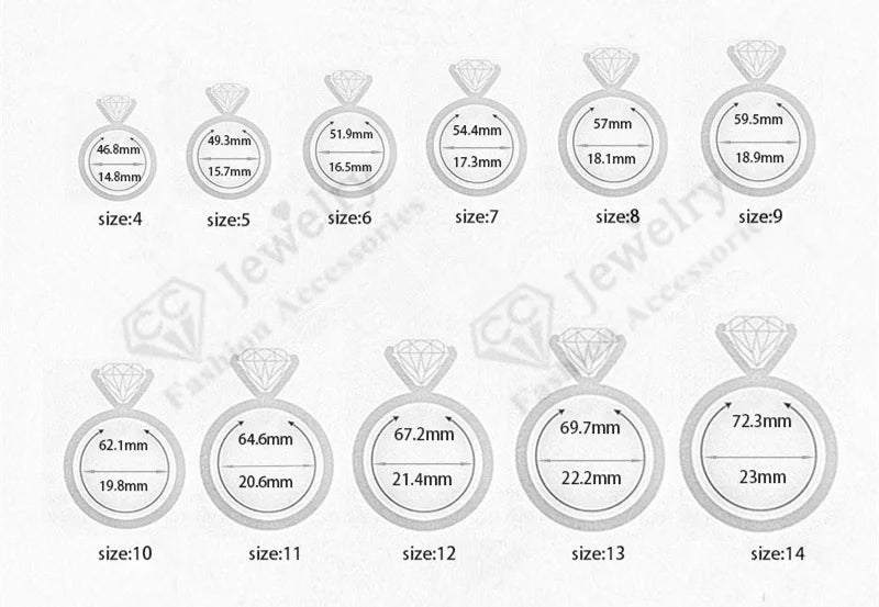 Wedding Engagement Rings For Women 1.5 Carat Zirconia White Gold Color Fashion Jewelry Female Ring Bijoux Bague Wholesale CC097