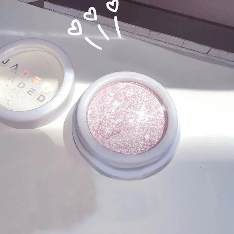 High Quality Matte Eyeshadow Palette Pearlescent Sequins Blush Eyeshadow Highlighter  For Women