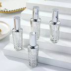 4pcs 15ml Perfume Bottle Portable Glass Refillable Spray Bottle Sample Empty Containers Travel  Perfume Bottle
