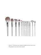 1 Set Of 14 Makeup Brushes Soft Hair Eye Shadow Powder Blusher Face Repair Nose Shadow Makeup Artist Complete Set Of Tools