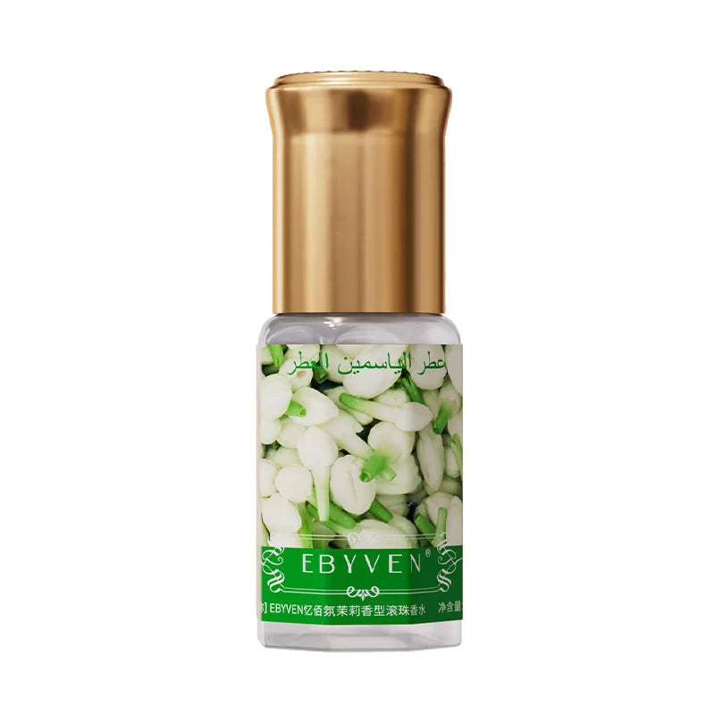3ml Arabian Floral Perfume Natural Jasmine Rose Osmanthus Scent Eau De Toilette Unisex Fresh Longlasting Portable Roller Perfume