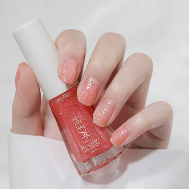1PC 10ml Glass Bottle Colorful Nail Polish For Nails Nail Art Varnish Fashion DIY Design Manicure No Need Lamp Autumn Winter