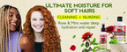 Rose Peppermint Shampoo with Hair Care Spray Moisturizing & Nourishing Conditioner Product Shampoo and Conditioner Set for Women