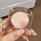 Makeup Highlighter Pink Polarized Shiny Glitter Brighten Cheekbones Eyes High Gloss Palette Highly Pigmented Shimmer Fine Shine