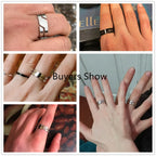 Skyrim Stainless Steel Ring for Men Women Black Minimalist Casual Finger Rings 2025 Couple Jewelry Wedding Gift for Lover