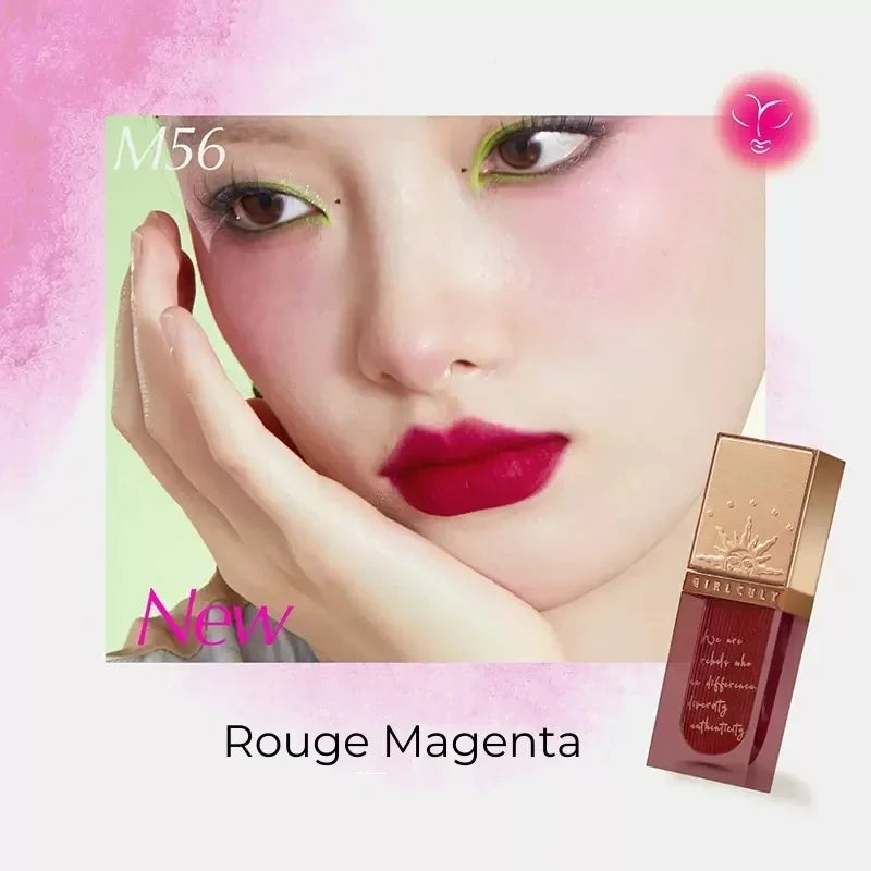 Girlcult Lipstick Lip Cream Non-Stick Lip Glaze Liquid Lipstick Lipgloss Matte  Long Lasting Makeup Cosmetics Rare Makeup Beauty
