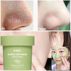 Holy Basil Bubble Deep Mask,Carbonated Water Face Cleansing Pores Blackheads Sebum,Clay Mud Mask Wash-Off Pack,Korean Skincare