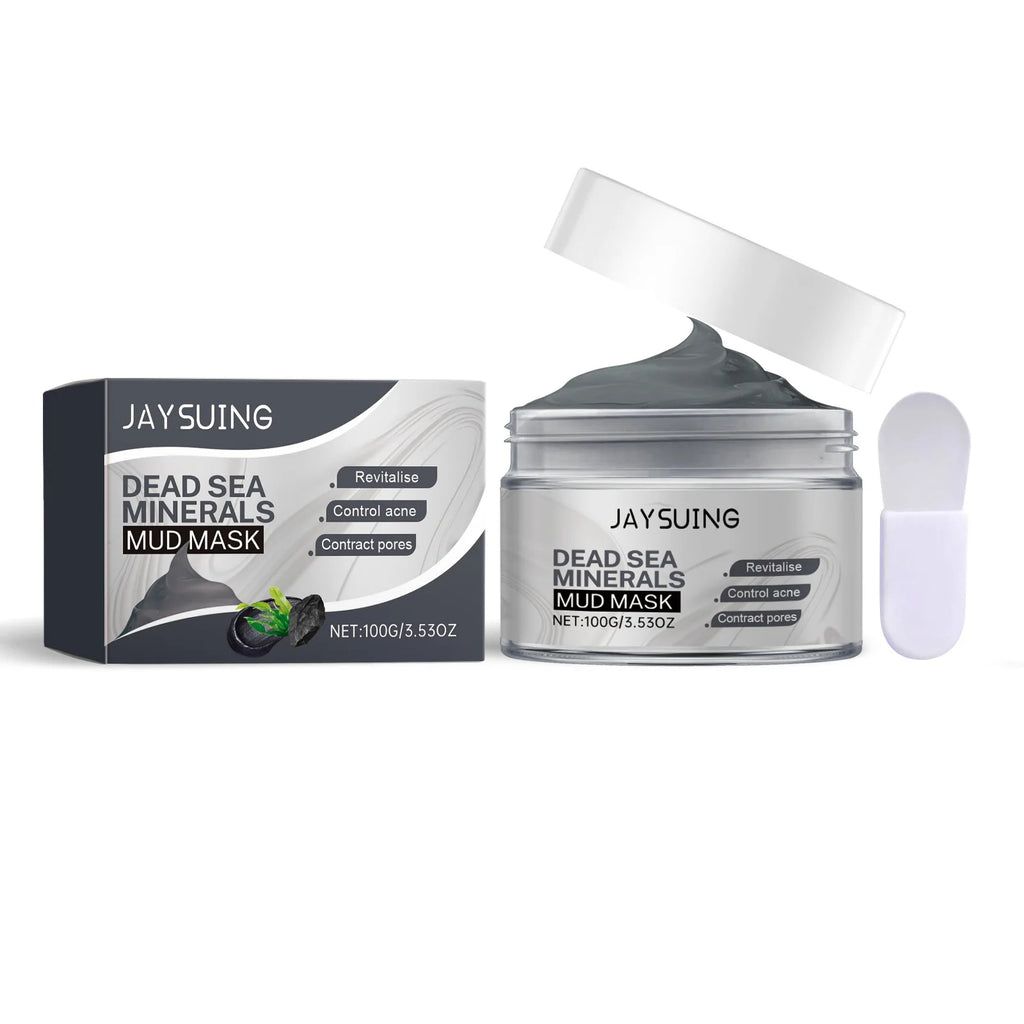 Face Cleansing Clay Mask Green Tea Turmeric Shrink Pore Blackhead Remover Exfoliating Moisturizing Oil Control Dead Sea Mud Mask