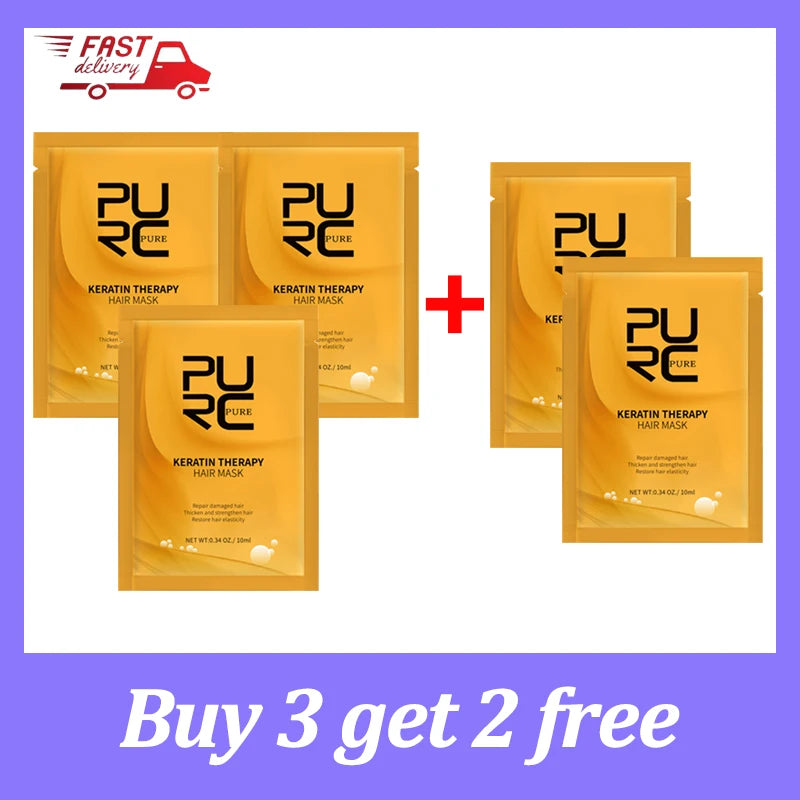 Magical Keratin Hair Mask 5 Seconds Repairing Damaged Frizzy Hairs Soft Smoothing Shiny Deep Nourishing Straightening Hair Care